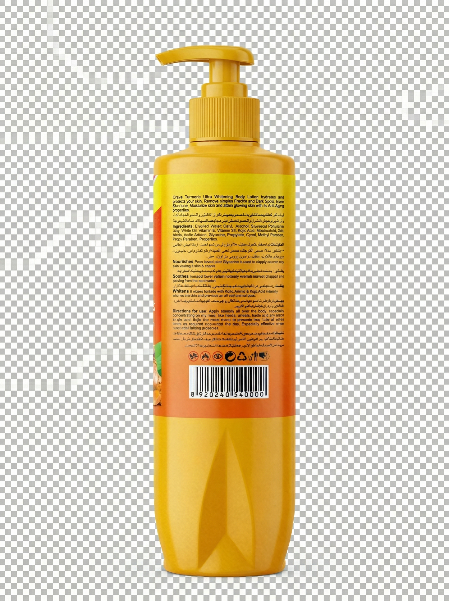 Turmeric ultra whitening lotion 500 ml